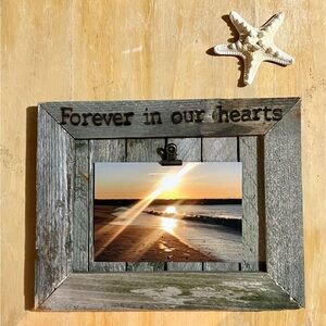 Customized driftwood frames!